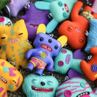 【台隆手創館】放克牙寶鑰匙圈-調皮鬼2(單入盲袋不挑款)