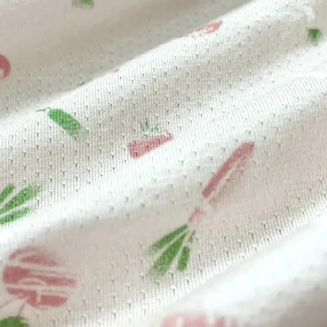 【annypepe】女童三角褲 奧地利天絲 QQ緹花 開心農場-粉紅-130~150(兒童內褲 女童內褲 兒童三角褲)