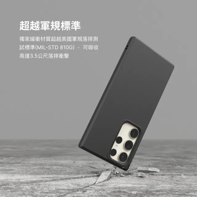 【RHINOSHIELD 犀牛盾】Samsung Galaxy S23/S23+/S23 Ultra SolidSuit 碳纖維紋路防摔背蓋手機保護殼