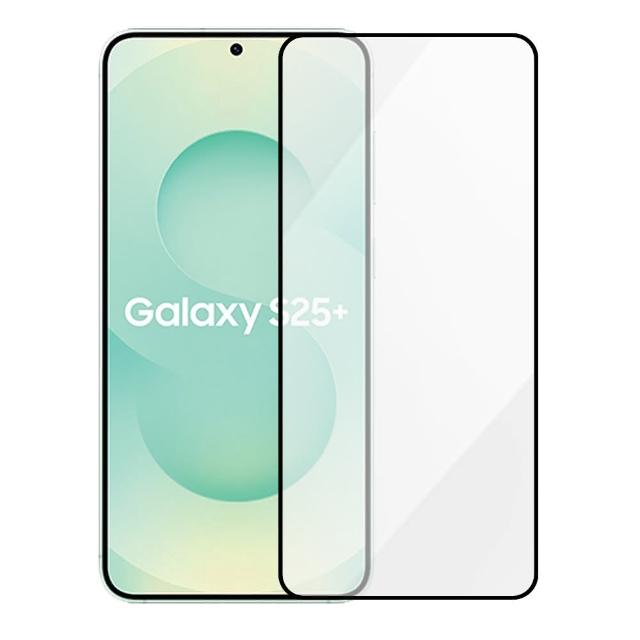 【Metal-Slim】Samsung Galaxy S25+ 支援指紋辨識解鎖 全膠滿版9H鋼化玻璃貼