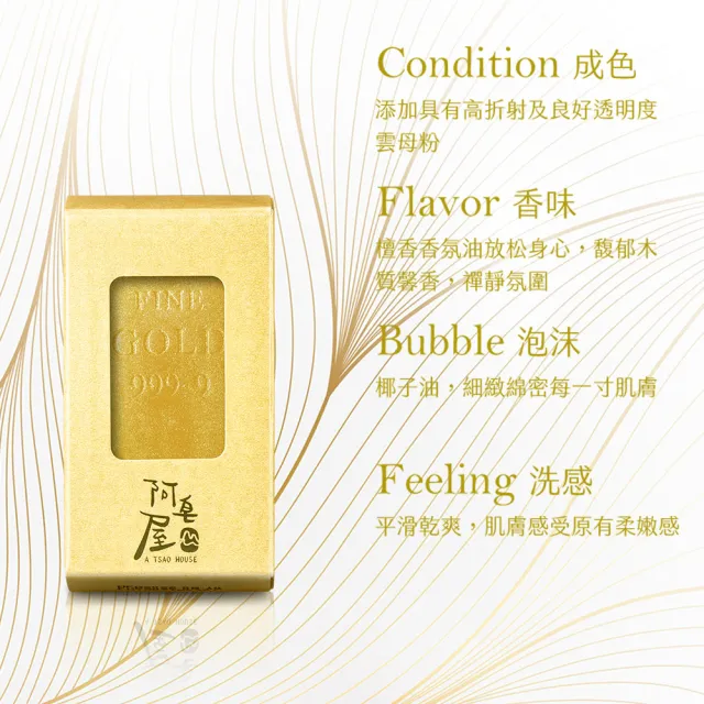 【阿皂屋】手工皂-紅禮藏金-開運金條檀香手工皂-3入組推薦(金條-禮盒-檀香皂-送禮-香皂-肥皂)