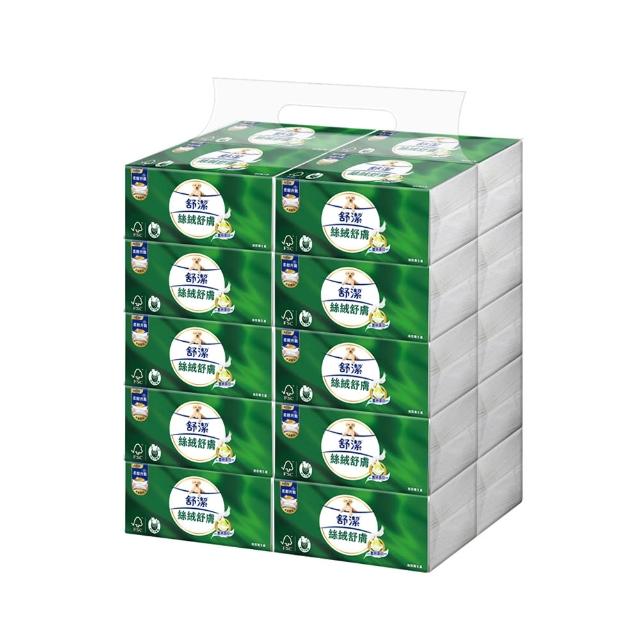 【Kleenex 舒潔】雙11限定★絲絨舒膚抽取衛生紙110抽x60包/箱