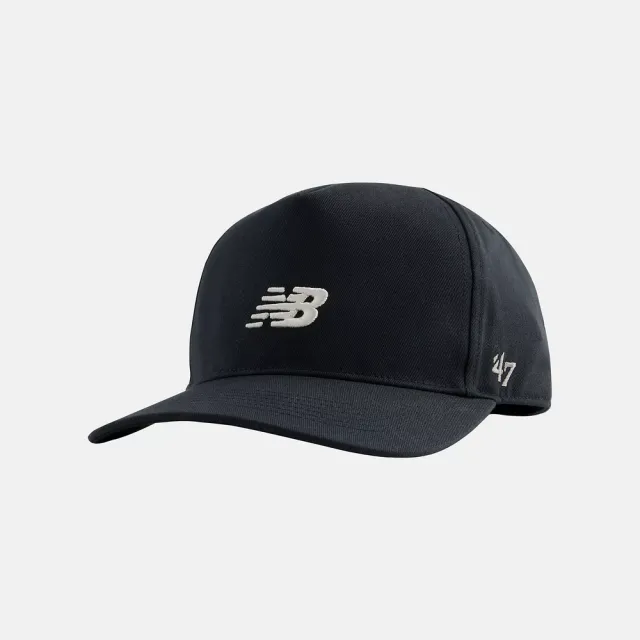 【NEW BALANCE】NB Hat 休閒帽 老帽 鴨舌帽 棒球帽 男 女 黑色(LAH00351BK-F)