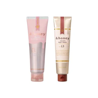 【&honey】日本原裝 蜂蜜極潤修護髮膜130gx3入(受損髮質 柔順 水潤 豐盈)