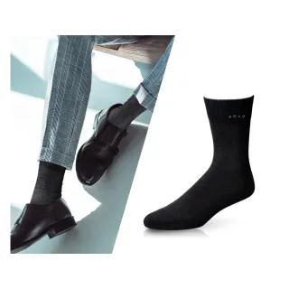 【sNug 給足呵護】科技紳士除臭襪-黑色(紳士襪/西裝襪/中筒襪/長襪/10秒除臭襪)