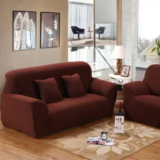 【嵐楓居家】環保色系超彈力超柔軟1人沙發套(沙發套/坐墊/沙發墊)