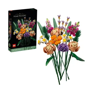 【LEGO 樂高】Botanicals 10280 花束(花束 擺設 居家裝飾 DIY 禮物 情人節禮物)