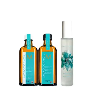 【摩洛哥優油】女神體驗組｜優油100ml+經典香氛100ml 兩款可選擇(護髮油/香氛噴霧/公司貨)