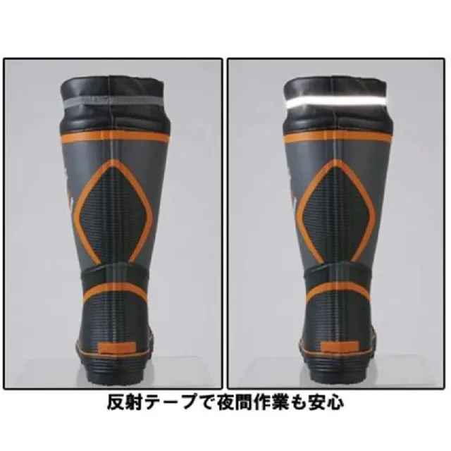 【RONIN 獵漁人】日本 XEBEC 防穿刺安全長筒雨鞋(工作鞋 防穿刺 雨鞋 鋼頭鞋 戶外 工作)