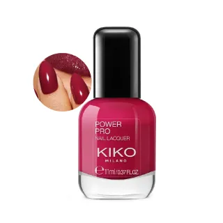 【KIKO MILANO】凝膠光澤指甲油 11ml ｜ 莓果紅系列(指甲油／護甲油／亮甲油／指緣油／彩妝)