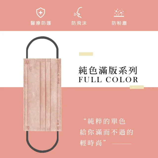【宏瑋】成人平面醫療口罩 滿版系列4盒組｜50入/盒(醫療級三層防護｜疫情防護必備｜台灣製造)