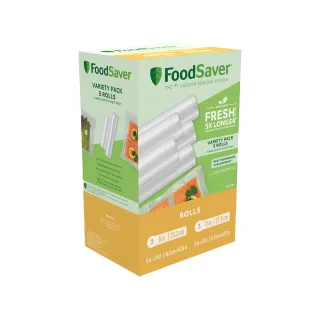 【美國FoodSaver】真空卷5入裝(8吋2卷 11吋3卷)