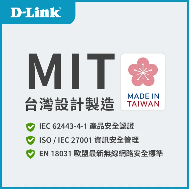 【D-Link】M36 BE3600 Wi-Fi 7無線Mesh路由器