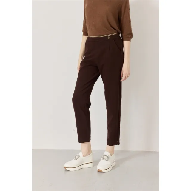 【SuperWands】時尚修身精細棉精品褲