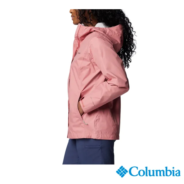 【Columbia 哥倫比亞】女款-Omni-Tech 防水外套(多色任選)