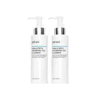 【DR.WU 達爾膚】玻尿酸保濕潔顏凝露150ML(2入組)