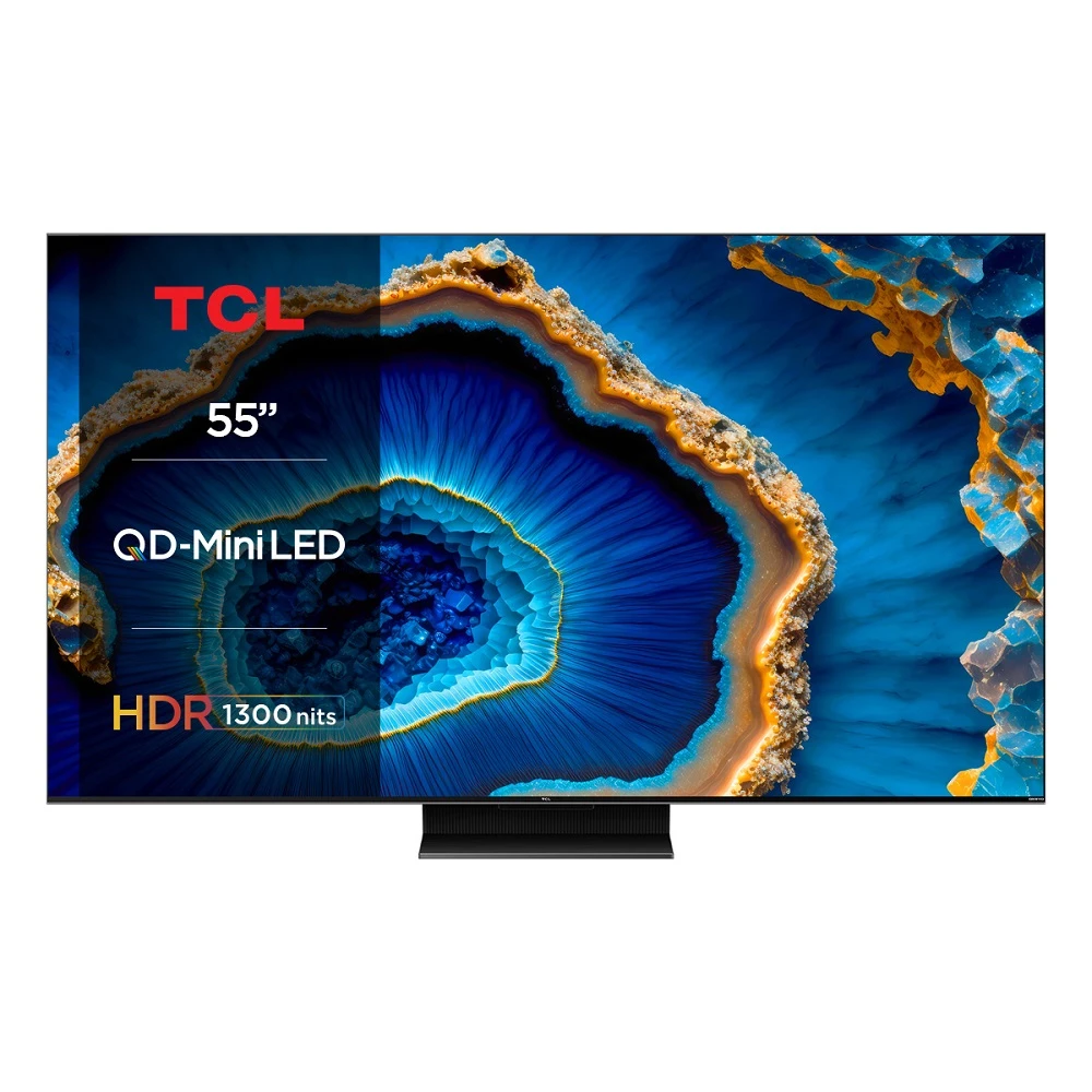TCL 55C755 TCL55型 4K QD Mini LED 144Hz Google TV 量子智能連網液晶顯示器-基本安裝,55C755)