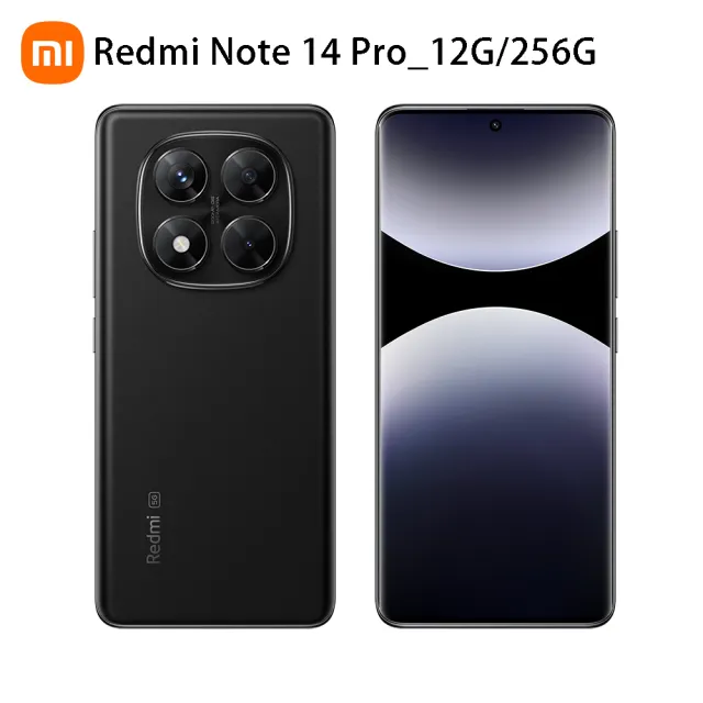 官方旗艦館【小米】REDMI紅米 Note 14 Pro 6.67吋 5G(12G/256G/聯發科天璣7300-Ultra/5000萬鏡頭畫素)