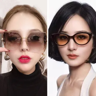 【Seoul Show 首爾秀】韓星HOT sale男女基本款太陽眼鏡UV400墨鏡(防曬遮陽)