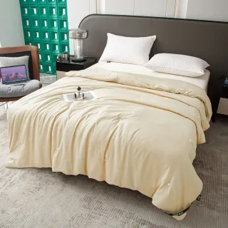 【JOJO】送石墨烯枕2入-銀離子抗菌手工蠶絲被(雙人尺寸/素色/保暖/棉被/冬被)