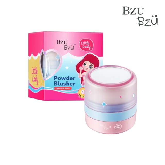 【BZU BZU】Little Lady 兒童彩妝腮紅粉(全台唯一/4歲以上兒童及成人適用)