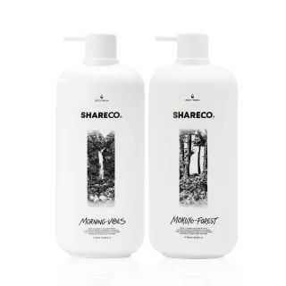【SHARECO】香氛沐浴膠/沐浴乳750ML-2入組(多款任選)