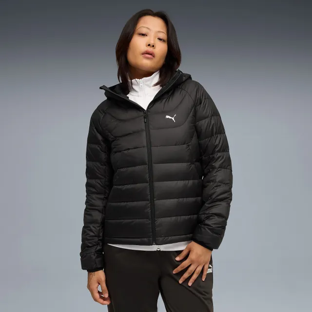 【PUMA】外套 女 羽絨外套 歐規ackLITE 黑 68523401