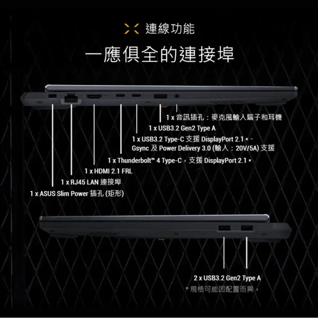 【ASUS】16吋i5 1TB GeForce RTX5060電競筆電(FX608JMR/i5-14450HX/16G/1T/W11)