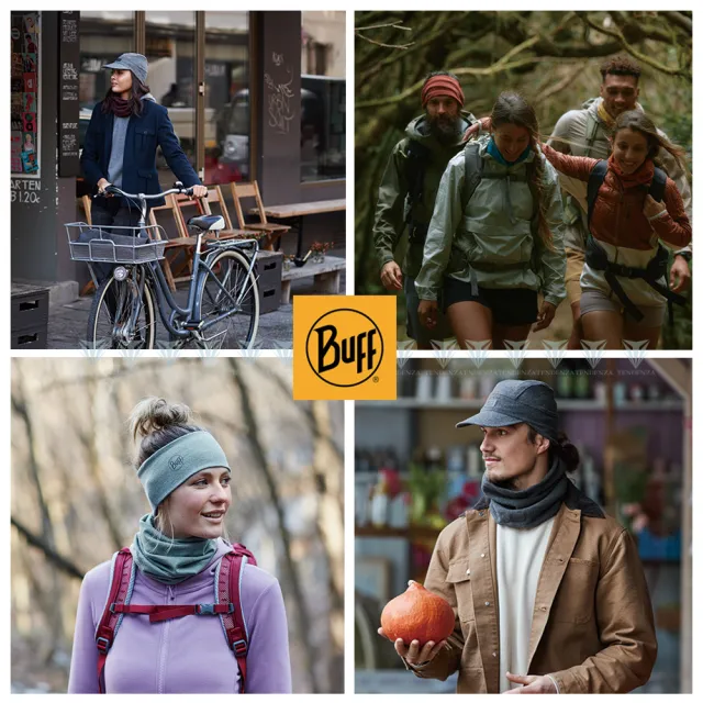 【BUFF】蓄熱刷毛 315gsm 美麗諾羊毛頭巾(自行車/羊毛領巾/美麗諾/Merino)