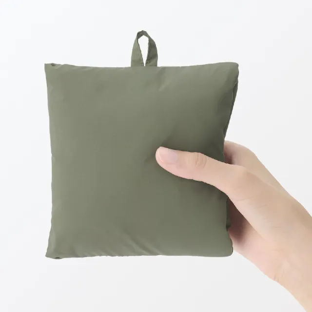 【MUJI 無印良品】撥水加工可攜式保暖領圍(米色/煙燻綠/黑色)