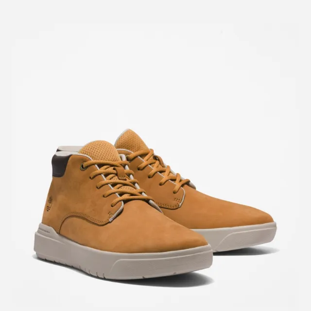 【Timberland】男款小麥色中筒休閒鞋(A5S4Z231)