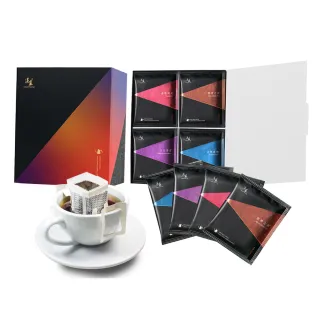 【湛盧咖啡】中焙/深焙． 經典綜合濾掛咖啡．任選1盒組(共36包;11gx36包/盒;共5種風味)