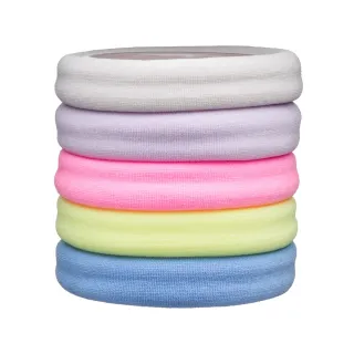 【L. ERICKSON 官方旗艦】粗版 運動髮圈 5入 〈粉嫩甜心〉