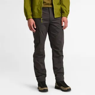 【Timberland 官方旗艦】男款黑色智慧控溫長褲(A62N7001)