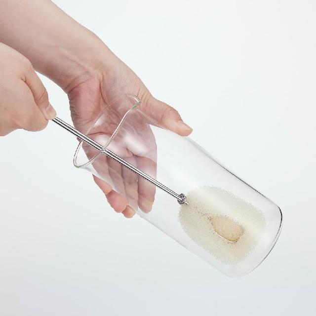 【MUJI 無印良品】長柄海綿刷 握柄約27.5cm