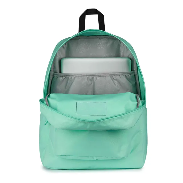 【JANSPORT】雙11 Superbreak 後背包 運動包 雙肩背包 薄荷綠(JS0A4QUEDH3)
