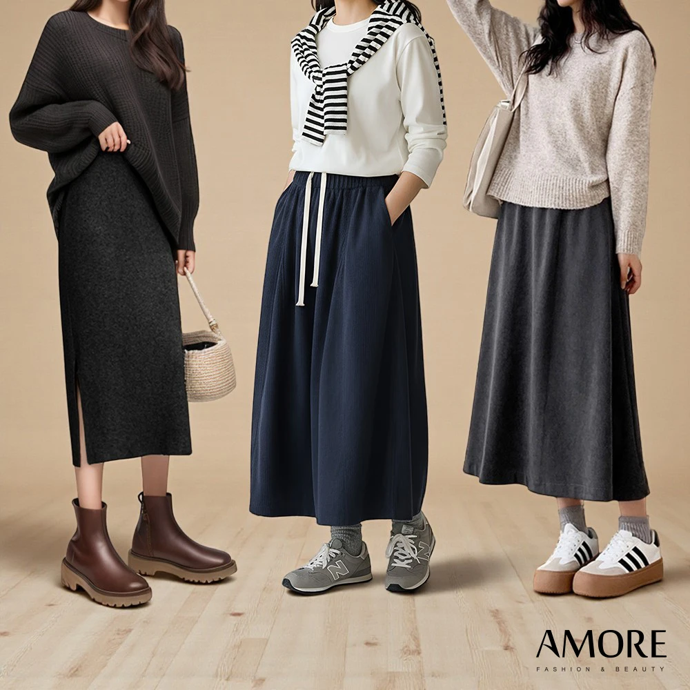 Amore長裙 Amore秋冬氣質多款百搭長裙10款任選,多款秋款長裙任選)