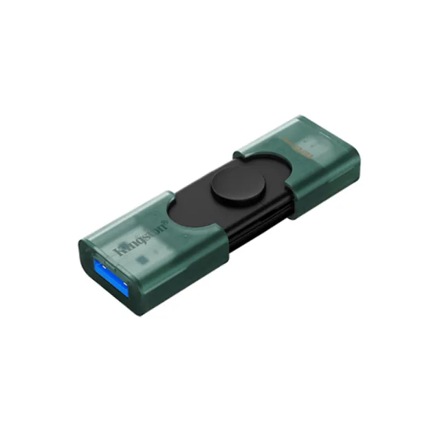 【Kingston 金士頓】DataTraveler® Duo USB Flash Drive 128GB 隨身碟(DTDEG2/128GB)