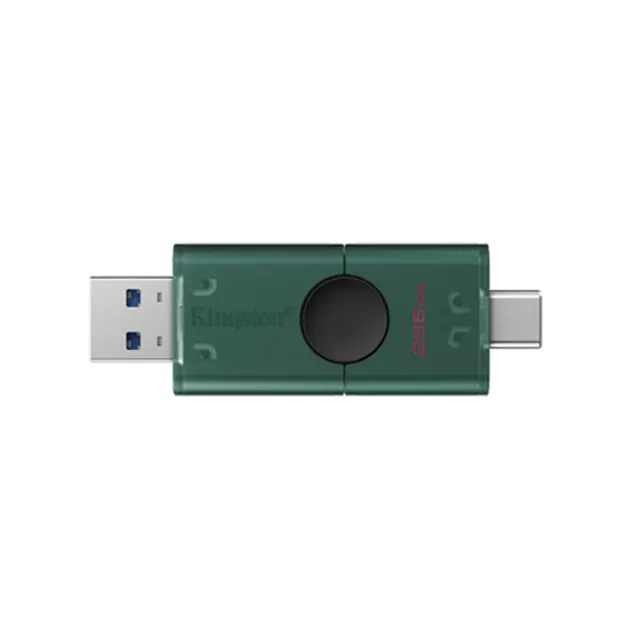 【Kingston 金士頓】DataTraveler® Duo USB Flash Drive 256GB 隨身碟(DTDEG2/256GB)