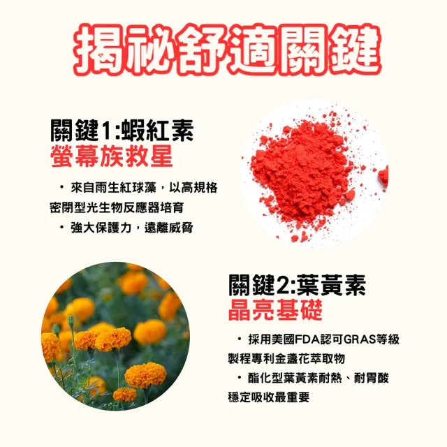 【金車補給園】金盞花葉黃素+蝦紅素複方膠囊1瓶共40粒(蝦紅素、葉黃素、花青素)