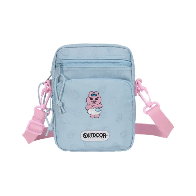 【OUTDOOR】雙11 Opanchu Usagi褲褲兔直式側背包-藍色 OD163336BL