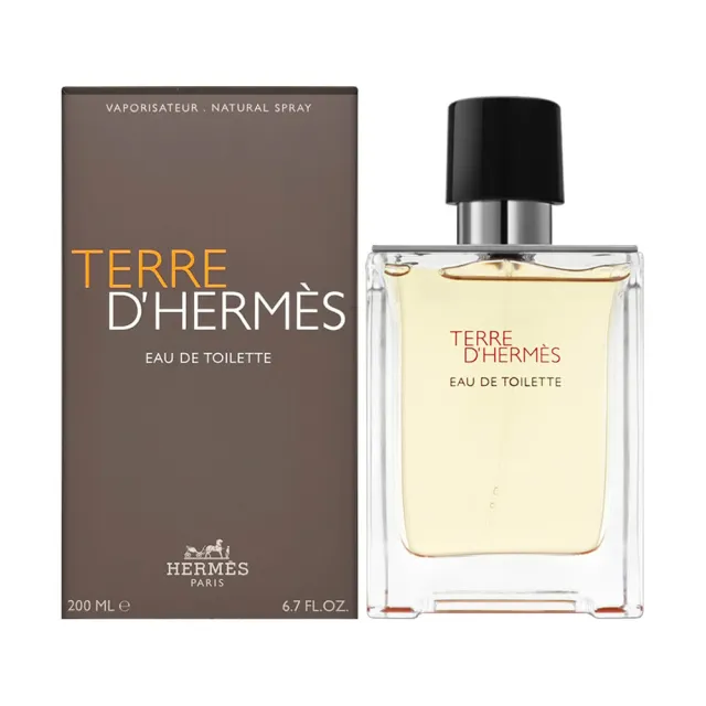 【Hermes 愛馬仕】大地男性淡香水 200ml