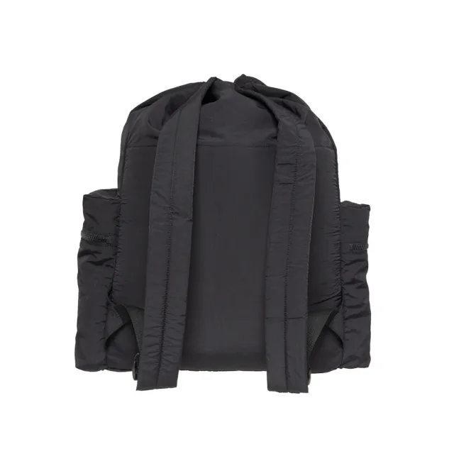 【OUTDOOR】雙11 慢活宣言三口袋束口後背包-黑色 OD253104BK