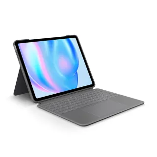 【Logitech 羅技】Combo Touch iPad Air 2024 M2 13吋鍵盤保護套(ipad鍵盤 巧控鍵盤)