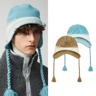 【MARITHE FRANCOIS GIRBAUD】官方旗艦 常規LOGO耳罩毛帽(多款任選)