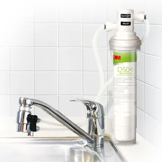 【3M】DS04 DIY可生飲長效型淨水器(S003.DS03升級款/雙效抑垢配方/內附濾心、配件包)
