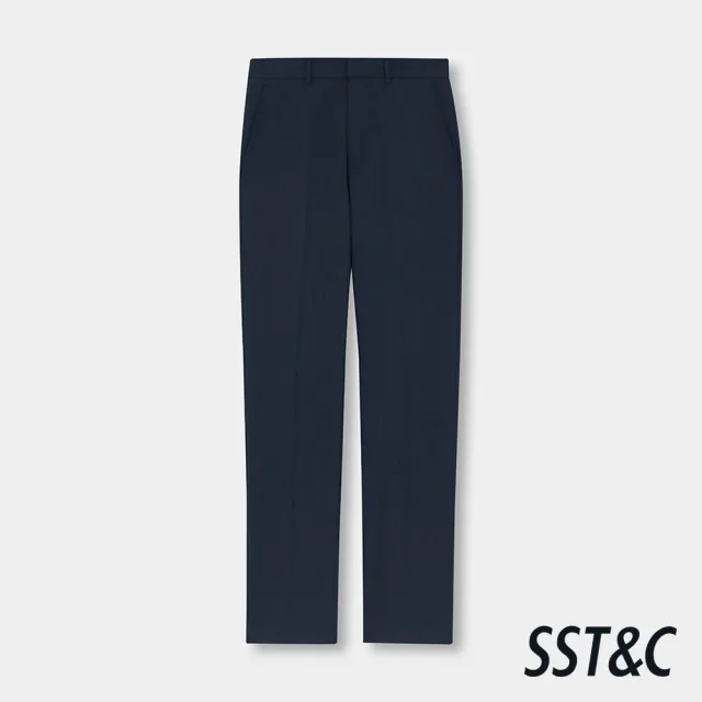 【SST&C】女裝 可機洗_霧藍色西裝褲-825212020171(換季65折)