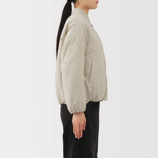 【MUJI 無印良品】女蓬鬆鋪棉外套(黑色/米黃/深棕)
