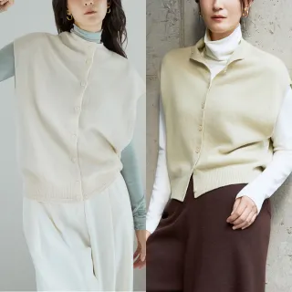 LBL典藏輕暖細織羊絨背心