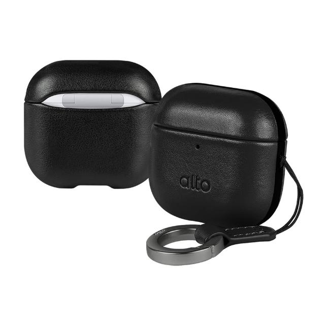 【alto 奧沰】AirPods Pro 3 皮革保護套(真皮 附掛繩 支援無線充電)